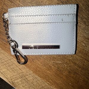 Steve Madden Light blue  Card Holder with Chain
